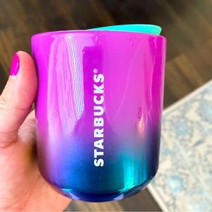 Starbucks Purple Oil Slick Ombré Mini Travel Mug!